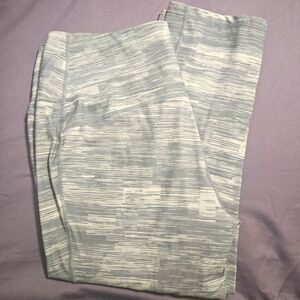 Eddie Bauer Gray & White Leggings